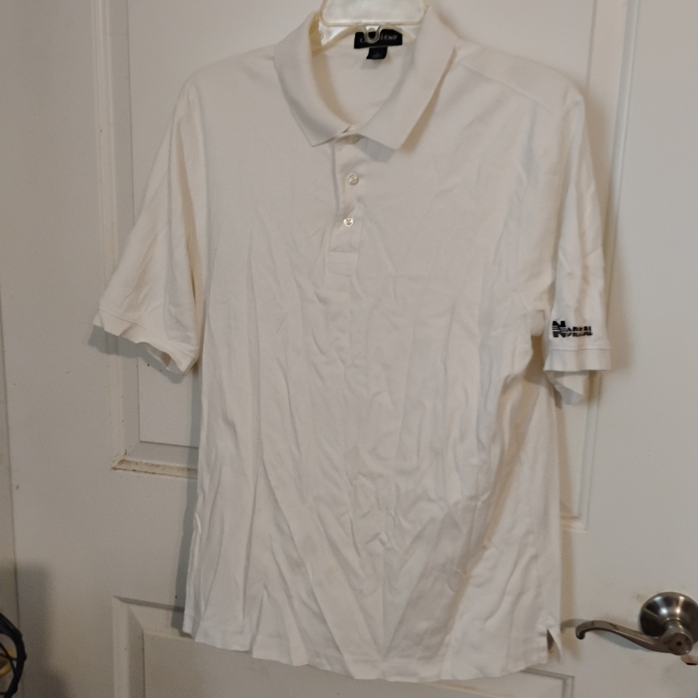 Men's White Polo Shirt